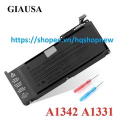 Pin Laptop A1331 13 inch Unibody A1342 (Late 2009/Mid 2010) - Pin Chính Hãng, Bảo Hành Đổi Mới 100%