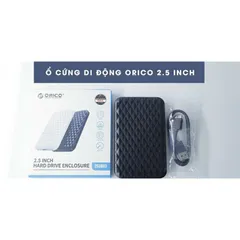 Hộp ổ cứng 2.5 inch SATA USB 3.0 Orico 2520U3 - Tốc độ 5Gbps, Hỗ trợ 4TB, Bảo hành 12 tháng - Thiết bị phụ kiện số chính hãng