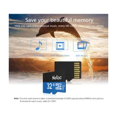 🔝 Thẻ nhớ micro sd Netac 32GB U1 Class10 | BH 3 năm 💛 💛 💛 [ 💯 HÀNG CHÍNH HÃNG]