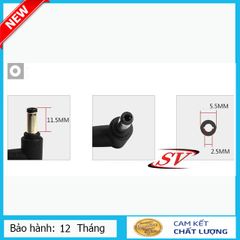 Sạc Laptop Asus 4,7A Chính Hãng - Sạc Zin Cao Cấp Đen Bảo Hành 12 Tháng 1 Đổi 1, Chống Nóng, Tương Thích Hầu Hết Các Mẫu Asus
