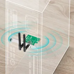 Bộ Chuyển Đổi Không Dây PCI Express N Tốc Độ 300Mbps TL-WN881ND - Kết Nối Internet Cho Máy Tính Để Bàn, Bảo Hành 24 Tháng