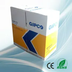 Cáp mạng GIPCO UTP CAT5E 5669 (305m trắng) - Dây mạng Gigabit Ethernet chất lượng cao, chống nhiễu, chính hãng