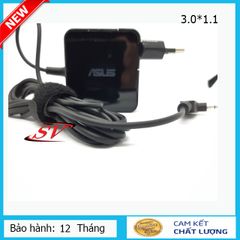 Sạc Laptop ASUS 2.37A - Chân Cắm 3.0*1.1, Sạc Zin Cao Cấp Đen - Bảo Hành 12 Tháng, Tương Thích Nhiều Loại Máy