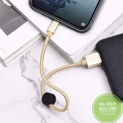 🔜 Cáp sạc Lightning / Android / Type C dài 25cm Hoco X35 🍬 Dây ngắn Iphone dùng cho sạc dự phòng