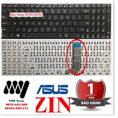 🔜 Bàn phím laptop Asus X556UA X556UB X556UF X556UJ X556UR X556UV - Keyboard NEW
