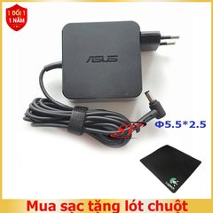 Sạc Laptop ASUS 19V 3.42A 65W Chính Hãng - Bảo Hành 12 Tháng - Phụ Kiện Chất Lượng Cao, An Toàn và Đáng Tin Cậy