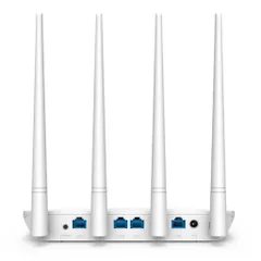 Router WiFi Tenda F6 Wireless N300Mbps - Thiết kế 4 Anten MIMO, Chế độ Repeater & Hẹn Giờ, Phù Hợp cho Nhà và Căn Hộ Nhỏ