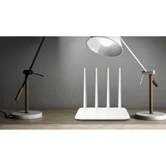 Router WiFi Tenda F6 Wireless N300Mbps - Thiết kế 4 Anten MIMO, Chế độ Repeater & Hẹn Giờ, Phù Hợp cho Nhà và Căn Hộ Nhỏ