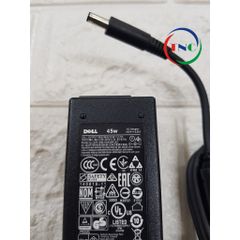 Sạc Laptop Dell 19.5V 2.31A (45W) chân kim nhỏ 4.5mm x 3.0mm - Chính hãng kèm dây nguồn, bảo hành 12 tháng