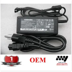 🔜 Sạc Laptop Toshiba 19V – 3.42A - 65W Adaper NEW Kèm Dây Nguồn - Bảo hành 12 tháng