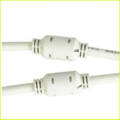Dây Cáp VGA Trắng 1.5M Chống Nhiễu Tín Hiệu - Kết Nối Máy Tính Đến Màn Hình, Đầu Kỹ Thuật Số, Độ Phân Giải Cao 1600x1280