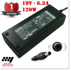 🔜  Sạc Laptop Toshiba 19v 6.3A Adapter - Kèm Dây nguồn - New