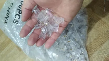 Combo 1000 Hạt Mạng RJ45 COB Bấm Dây Cat5, Cat5e, Cat6 - Đầu Bấm Chất Lượng Cao, Tiếp Xúc Tốt, Phù Hợp Cho Dự Án