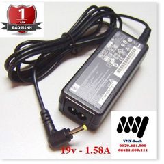Sạc Laptop HP Mini 19V 1.58A - Adapter HP Mini chính hãng, kèm Dây Nguồn, Bảo Hành 9 Tháng, Thiết Bị Bảo Vệ An Toàn