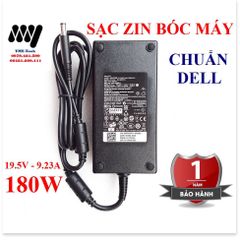 Sạc Laptop Dell 19.5V-9.23A 180W Chính Hãng - Tương thích M4600 M4700 M4800 M2010 M1710 M14X M15X M17X
