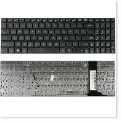 Bàn Phím Laptop Asus N56V N56VB N56VJ N56VM N56VZ - Phân Phối Chính Hãng, Bảo Hành 9 Tháng, Chất Lượng Cao, Màu Đen