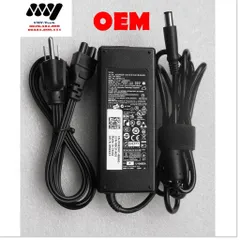 🔜 Sạc laptop Dell 19.5V 4.62A Chân Kim To - 3542 3543 3521 3757 7537 5447 5448 5547 5548 Adapter KÈm dây nguồn