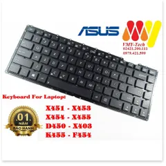 🔜 Bàn phím laptop Asus X454 X454L X454LA F451 F451C F451CA F451M F451MA F451MAV