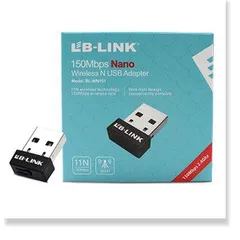 USB Thu WiFi LB-LINK BL-WN151 Nano - Kết Nối Không Dây Tốc Độ 150Mbps Dùng Cho PC Và Laptop, Thiết Kế Siêu Nhỏ Tiện Lợi
