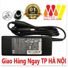 🔜 SẠC Laptop HP 4.7 Chân KIM To - 19V - 4.7A HP 8460 8470 8560P 8570P (Adapter HP 90w Tròn To) tặng kèm dây nguồn