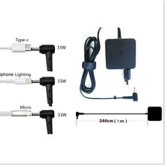 Sạc Laptop Asus 19V 2.37A Mini - Adapter Chính Hãng Cho Các Mẫu X507, X407, Bảo Hành 18 Tháng
