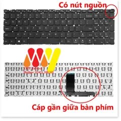🔜 Bàn phím Lenovo IdeaPad 110 110-15 110-15ISK 110-15IBR 110-15ACL Có nút nguồn