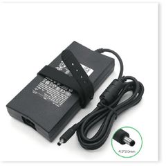 Adapter Sạc Laptop Dell 130W 19.5V-6.7A Chân Nhỏ SLIM - Kèm Dây Nguồn, Hàng Mới, Chất Lượng Cao