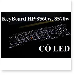 🔜  Bàn phím laptop HP 8560W 8570W