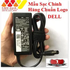 🔜 Sạc Laptop Dell 19.5V 3.34A (65w) chân kim to Chính Hãng 4110 4010 2421 2420 3450 4050 3521 (Adapter Dell 19.5V – 3.3