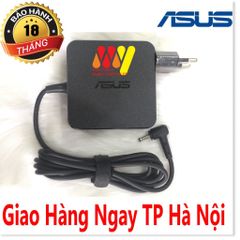 Sạc Laptop Asus 65W 19V 3.42A Chính Hãng - Sạc Vuông Chân Nhỏ 4.0 * 1.35mm Cho Model X541U, A510U, K401 Bảo Hành 18 Tháng