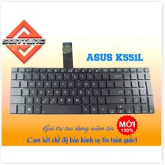 Bàn Phím Laptop Asus K551 K551L K551LA K551LB K551LN Cao Cấp - Độ Nhạy Cao, Phím Khắc Lazer, Bảo Hành 9 Tháng