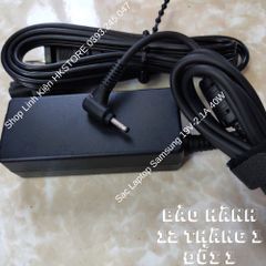 Sạc Laptop Samsung Chính Hãng 19V-2.1A 40W Cho Các Dòng NC10, N310, 530U4, 520U4, Bảo Hành 12 Tháng, Tặng Kèm Dây