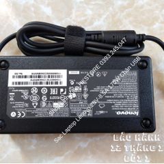 Sạc Laptop Lenovo 20V-8.5A 170W Chân USB - Hàng Chính Hãng Bảo Hành 12 Tháng, Phù Hợp T440P, T540P, Y50-70, Yoga 11/13