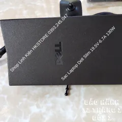 🔝 Sạc Laptop Dell Slim 19.5V-6.7A 130W Dell E5400 E6400 E5500 E6500 M2400 M4400 D600 D620 A840 1400 1535 1537 1555 xps