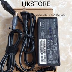 Sạc Laptop Lenovo 20V 3.25A 65W Đầu Kim Cho T410 T400 T500 X301 - Bảo Hành 24 Tháng, Chất Lượng Cao