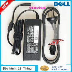 🔝 Sạc Laptop Dell 19.5V 4.62A / 19.5V 3,34a Chân Kim To hoặc chân kim nhỏ hàng zin - dây nguồn volex