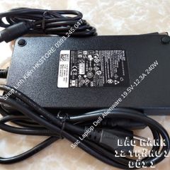 Sạc Laptop Dell Alienware 240W 19.5V-12.3A Chính Hãng - Phù Hợp cho M17x, M18x, Precision M6500 M6600 M6700