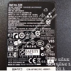 Sạc Laptop Dell Alienware 240W 19.5V-12.3A Chính Hãng - Phù Hợp cho M17x, M18x, Precision M6500 M6600 M6700