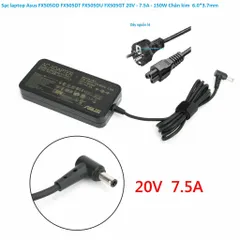 [Sạc zin] Sạc laptop Asus FX505DD FX505DT FX505DU FX505GT 20V - 7.5A - 150W Chân kim  6.0*3.7mm PHỤ KIỆN LAPTOP