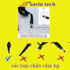 Sạc Laptop HP Chân Kim To 19V - 4.74A Zin Chính Hãng Bảo Hành 12 Tháng - Adapter Máy Tính Chất Lượng Cao