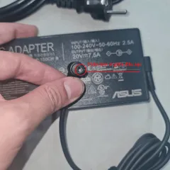 Sạc Laptop Asus Rog Strix G531GT G731GT G531 G571 Output: 20V - 7.5A 150W Chân tròn có kim ở giữa, đầu sạc 6.0mm*3.7mm P