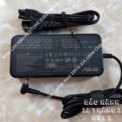 Sạc Laptop Asus 19V 6.32A 120W - Adapter Chân Kim Cho G501 N501 UX501 UX550 U500 UX561 FX570 - Phụ Kiện Chất Lượng cao