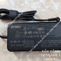 Sạc Laptop Asus 19V 6.32A 120W - Adapter Chân Kim Cho G501 N501 UX501 UX550 U500 UX561 FX570 - Phụ Kiện Chất Lượng cao