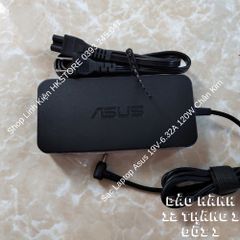 Sạc Laptop Asus 19V 6.32A 120W - Adapter Chân Kim Cho G501 N501 UX501 UX550 U500 UX561 FX570 - Phụ Kiện Chất Lượng cao