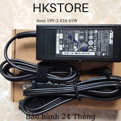 🔝 Sạc Laptop Asus 19V-3.42A 65W Asus X401 X441 X551 X451 X550 X450 x555 K40 K42 K43 K45 K46 K50 K52 Q501 S300 K401 K501