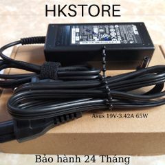 🔝 Sạc Laptop Asus 19V-3.42A 65W Asus X401 X441 X551 X451 X550 X450 x555 K40 K42 K43 K45 K46 K50 K52 Q501 S300 K401 K501