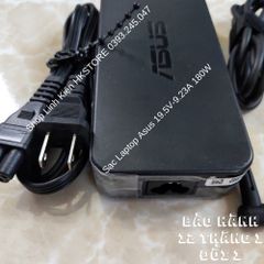 Sạc Laptop Asus 19.5V-9.23A 180W Đầu Tròn Kim 7.4X5.0 cho Dòng Gaming G75 FX502 GL502 G751 G752 - Bảo Hành 12 Tháng