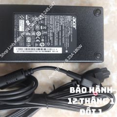 Sạc Laptop Acer 19.5V-9.23A 180W cho Acer Aspire V15, V17 Nitro và Predator Helios 300 - Bảo Hành 12 Tháng, Dây Nguồn Kèm Theo