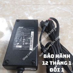Sạc Laptop Acer 19.5V-9.23A 180W cho Acer Aspire V15, V17 Nitro và Predator Helios 300 - Bảo Hành 12 Tháng, Dây Nguồn Kèm Theo
