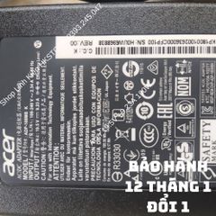 Sạc Laptop Acer 19.5V-9.23A 180W cho Acer Aspire V15, V17 Nitro và Predator Helios 300 - Bảo Hành 12 Tháng, Dây Nguồn Kèm Theo